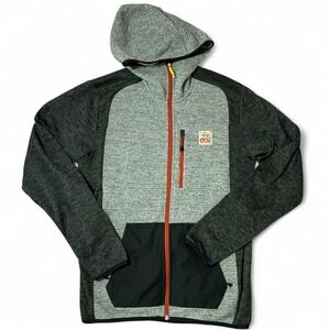 Picture Expedition Fleece Full Zip Hoodie Jacket Gray Black‎ Outdoors M